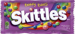 SKITTLES Berry Candy Single Pack, 61g image