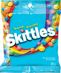 SKITTLES Tropical Candy Bag, 191g image