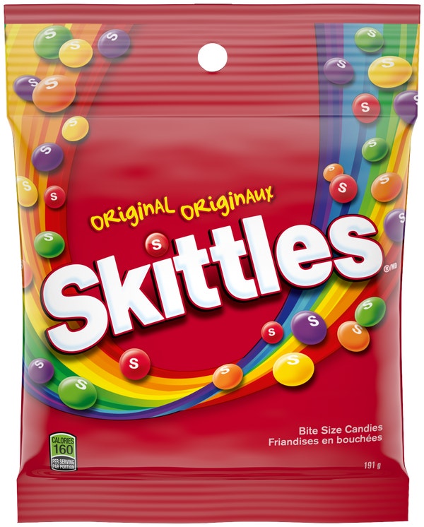 SKITTLES Originaux, sac, 191 g