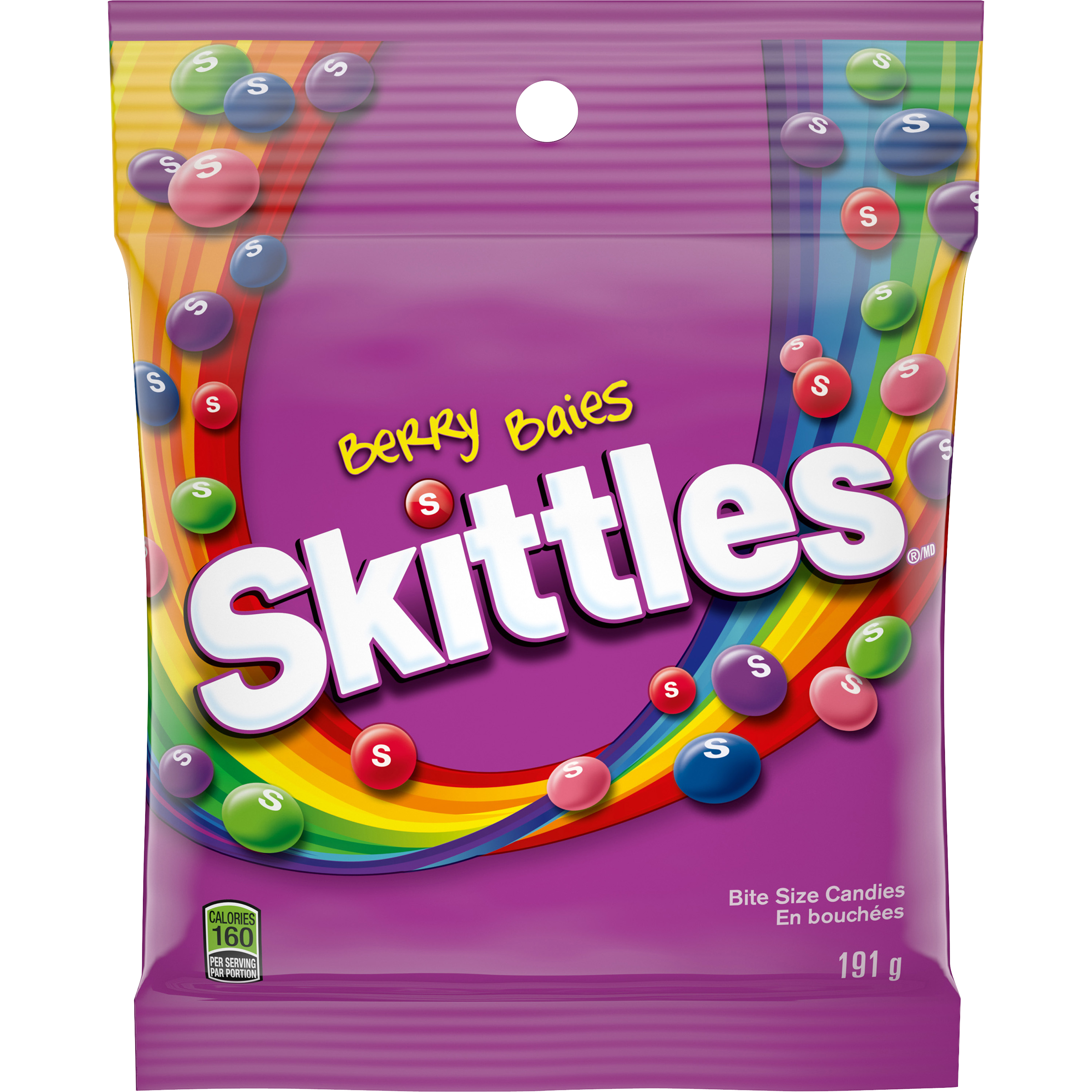 SKITTLES Berry Candy Bag, 191g